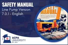 ACPA - Safety Manual:  Line Pump Version 7.0.1 (English)